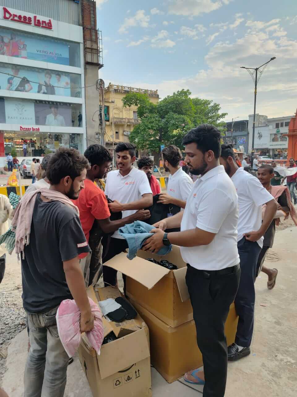 Donate Old Clothes